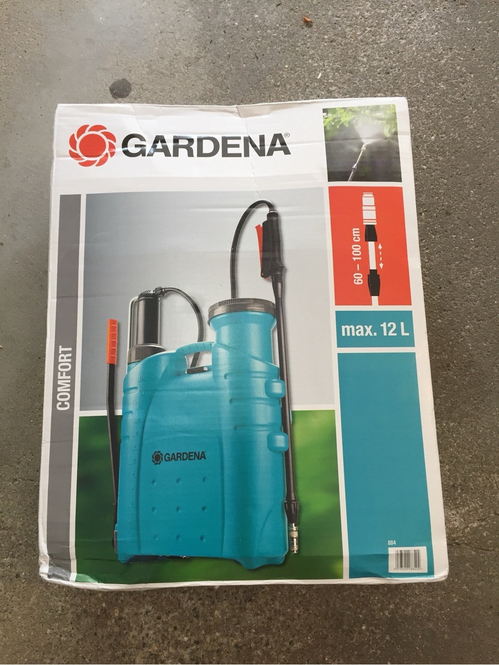 Comfort 12L Backpack Sprayer in Turquoise